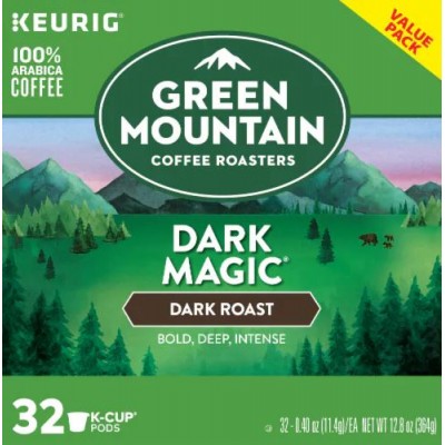 Green Mountain Dark Magic K-Cup Pods - Value Pack