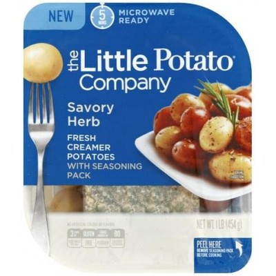 The Little Potato Company Potato Jazz - Savory Herb. Microwave Kit