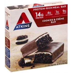 Atkins Advantage Meal Bars - Cookies And Creme