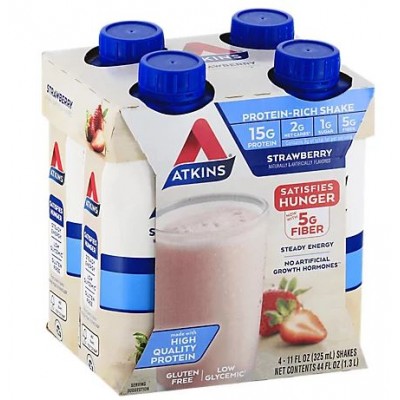 Atkins Advantage Shakes - Strawberry Flavored