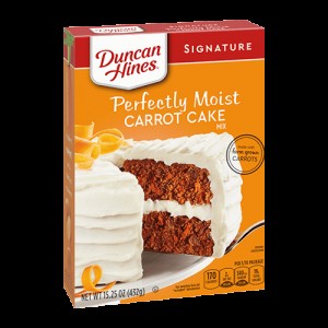 Duncan Hines Signature Carrot Cake Mix