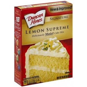 Duncan Hines Lemon Supreme Cake Mix