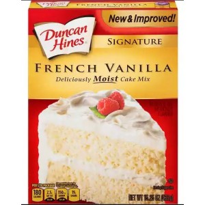 Duncan Hines Signature French Vanilla Cake Mix