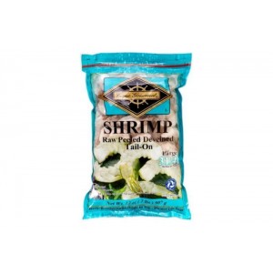 Cape Gourmet Shrimp, Colossal Raw Peeled Deveined Tail-On
