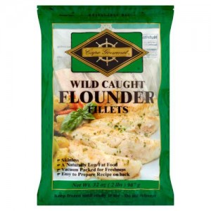 Cape Gourmet Flounder Fillets, Wild Caught