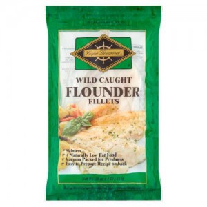 Cape Gourmet Flounder Fillets, Wild Caught