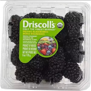 Driscoll's Organic 6 oz Blackberries