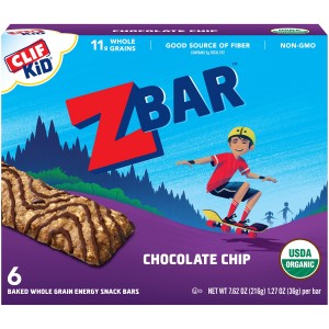 Clif Kid Organic Chocolate Chip Baked Energy Bars ZBar