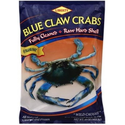 Liberty Cleaned Raw Crabs