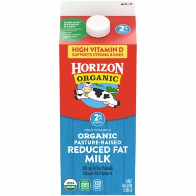 Horizon Organic 2% Reduced Fat Organic Milk