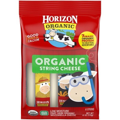 Horizon Organic Mozzarella String Cheese Sticks