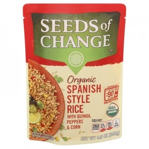 Seeds of Change Organic Spanish Style Rice with Quinoa,   .