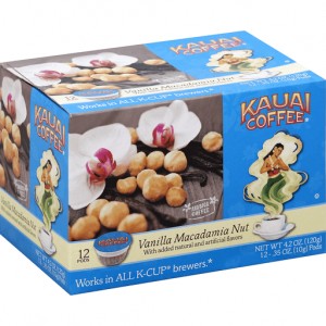 Kauai Coffee Macadamia Nut Vanilla Single Serve Cups