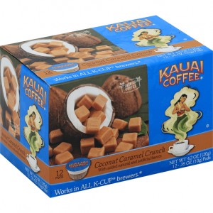 Kauai Coffee Coconut Caramel Crunch Single Serve Cups