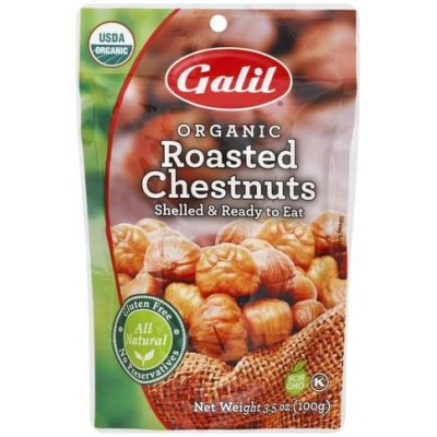 Galil Organic Roasted Chestnuts