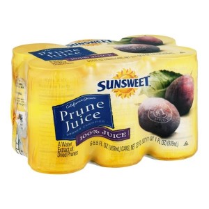 Sunsweet Prune Juice Cans - 6 Pack
