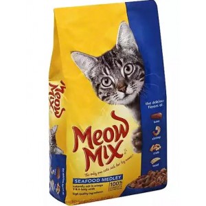 Meow Mix Seafood Medley Dry Cat Food