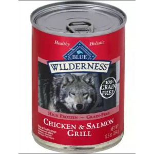 Blue Wilderness Salmon and Chicken Wet Dog Food