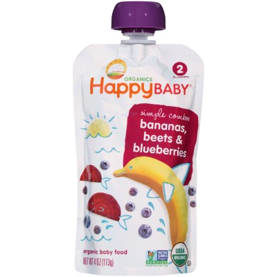 Happy Baby STG 2 Simple Combos - Bananas Beets & Blueberries