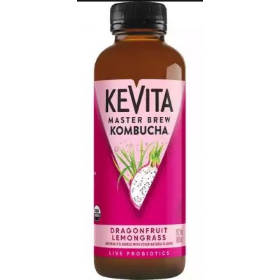 Kevita Master Brew Kombucha Dragonfruit Lemongrass