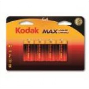 Kodak Max Alkaline Batteries - C
