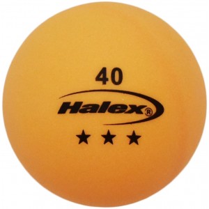 Halex Cyclone 1 Star Table Tennis Balls - 40 mm