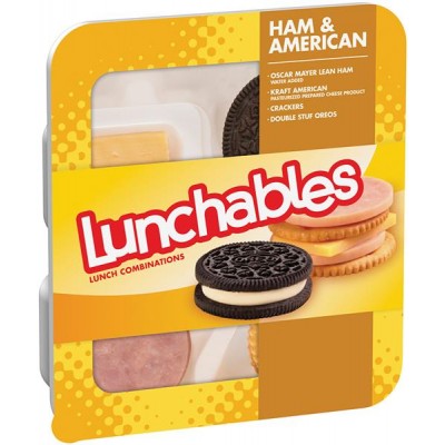 Oscar Mayer Lunchables Ham & American Cracker Stackers Lunch Combo
