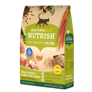 Rachael Ray Nutrish Chicken & Brown Rice Natural Dry Cat Food