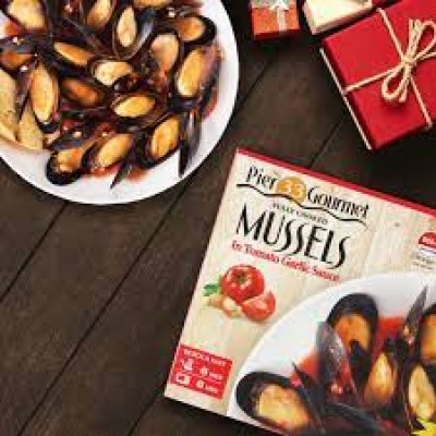 Pier 33 Gourmet Mussels in Tomato Garlic Sauce
