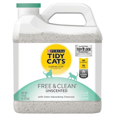 Purina Free & Clean with TidyLock Protection 14 lb. Jug