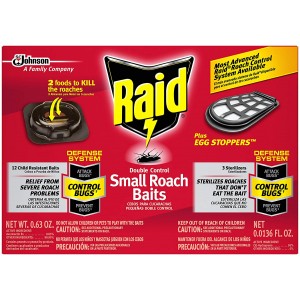 Raid Double Control Small Roach Baits