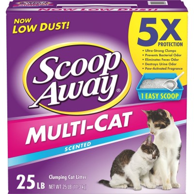 Scoop Away Multi-Cat Clumping Cat Litter, Scented