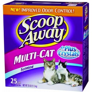 Scoop Away Multi-Cat Clumping Cat Litter, Scented