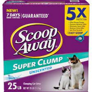 Scoop Away Super Clump Clumping Cat Litter, Scented