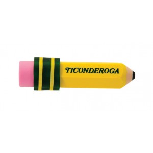 Ticonderoga Pencil Shaped Eraser