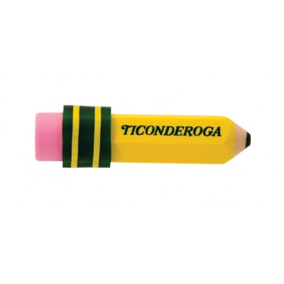 Ticonderoga Pencil Shaped Eraser