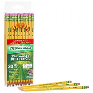 Ticonderoga Sharpened Pencil - 30 Ct