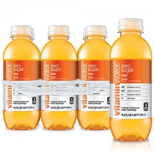 Glaceau VWTR Zero vitaminwater- Zero Rise Orange - 6 Pack